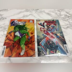 Marvel Avengers Assemble and Ultraman Avengers Comic Set